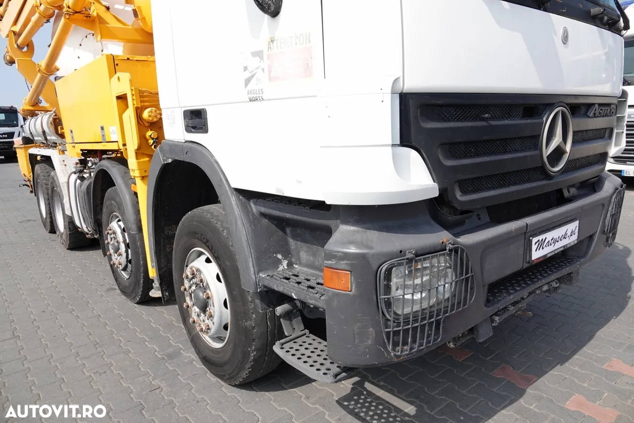 Mercedes-Benz ACTROS 3241 / CAMION POMPĂ / BETONĂ + POMPĂ PUTZMEISTER 21 METRI / RADIO CONTROL - 9