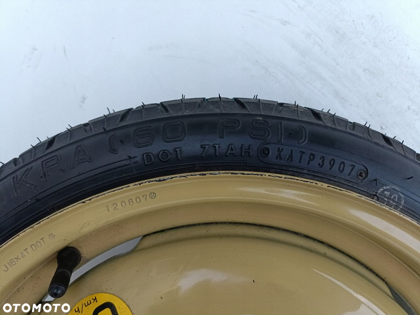 Subaru Justy IV 4 KOŁO DOJAZDOWE dojazdówka 105/70 R16 4x100 - 5