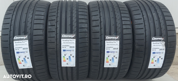 275/30 R19, 96Y XL, GRIPMAX,  SureGrip ProSport,  Anvelope de vara
