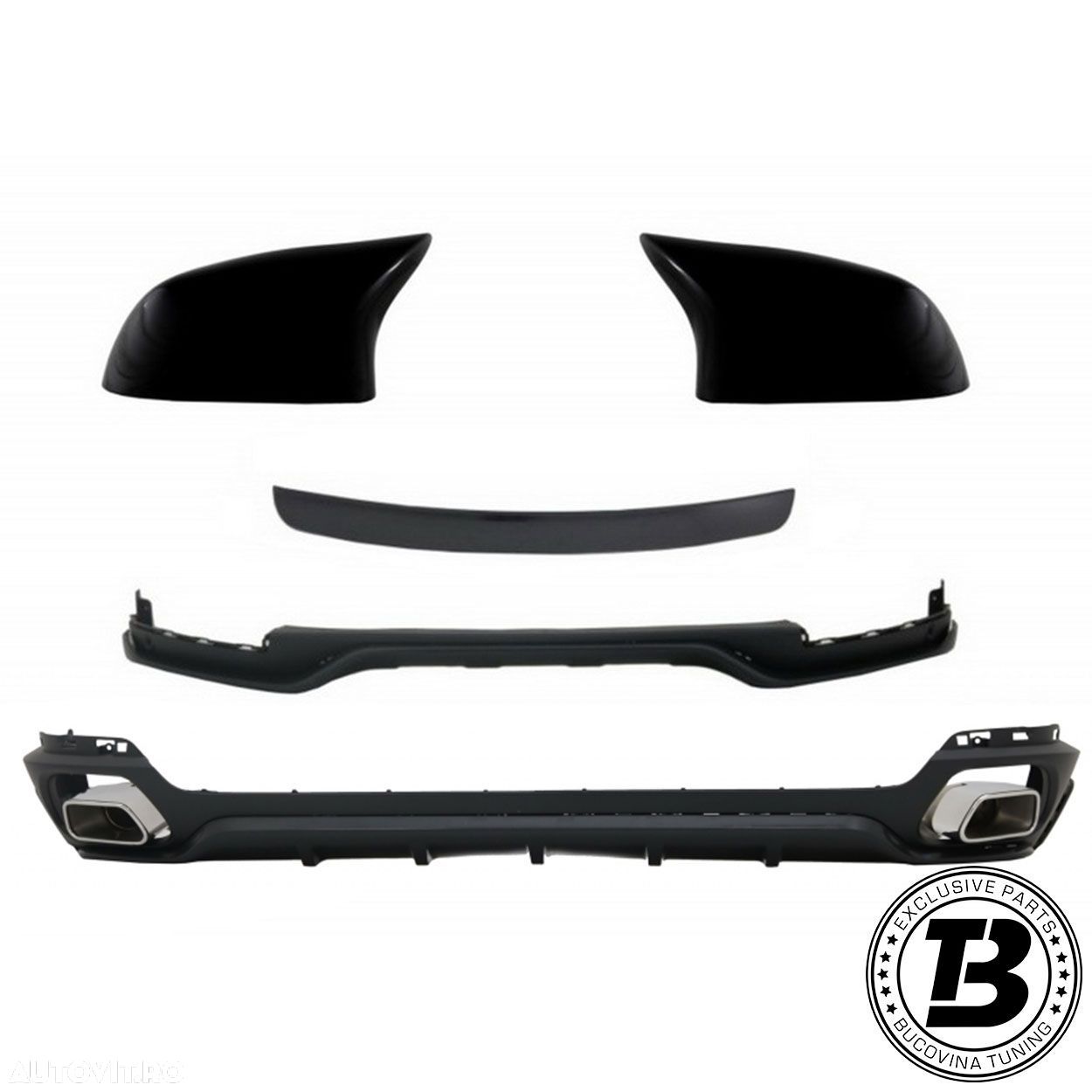 Pachet Exterior Aero compatibil cu BMW X5 F15 M Performance - 1