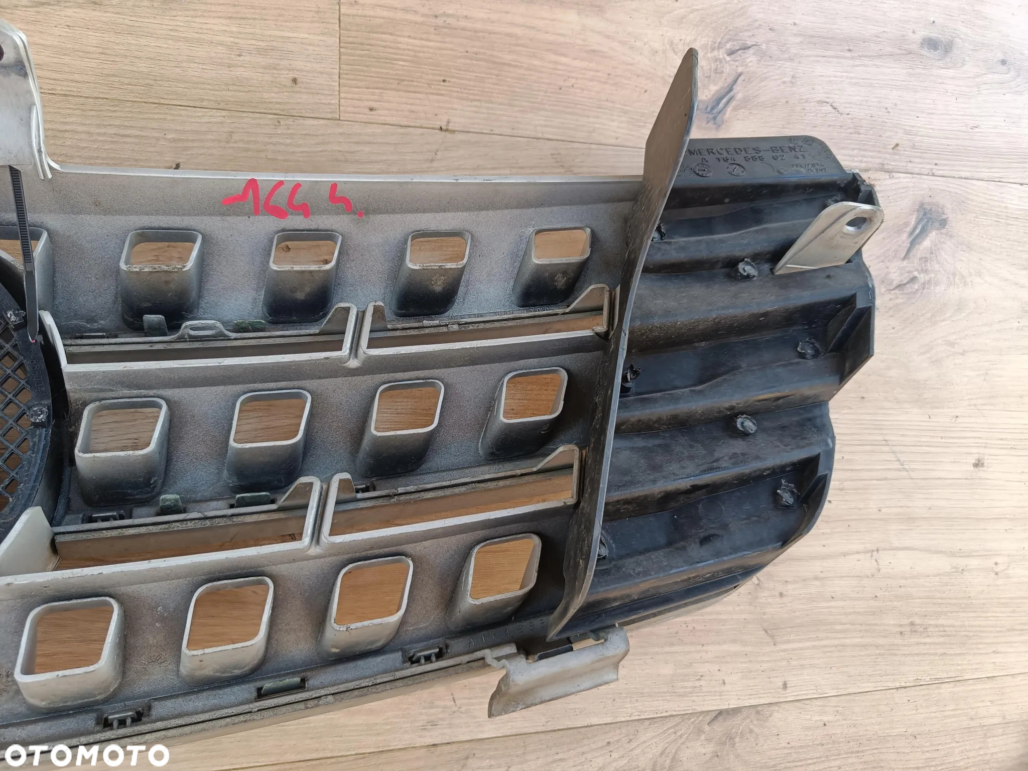 MERCEDES W164 ML GRILL GRIL ATRAPA PRZEDNIA PRZÓD AMG SPORT - 12
