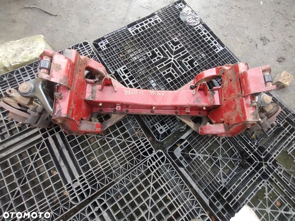 wózek sanki przód kompletne iveco daily III 99-06r pauje do 14r 35s - 1