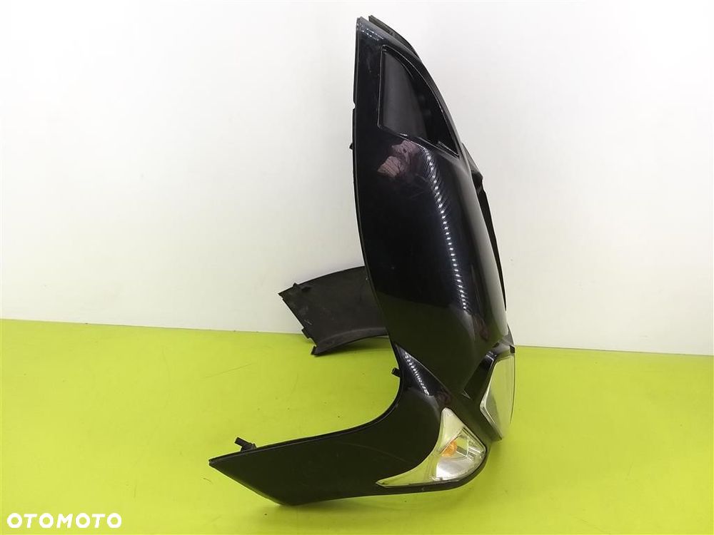 Osłona plastikowa Czasza osłona przednia KYMCO SUPER 9 SKUTER CZARNY POŁYSK - 6