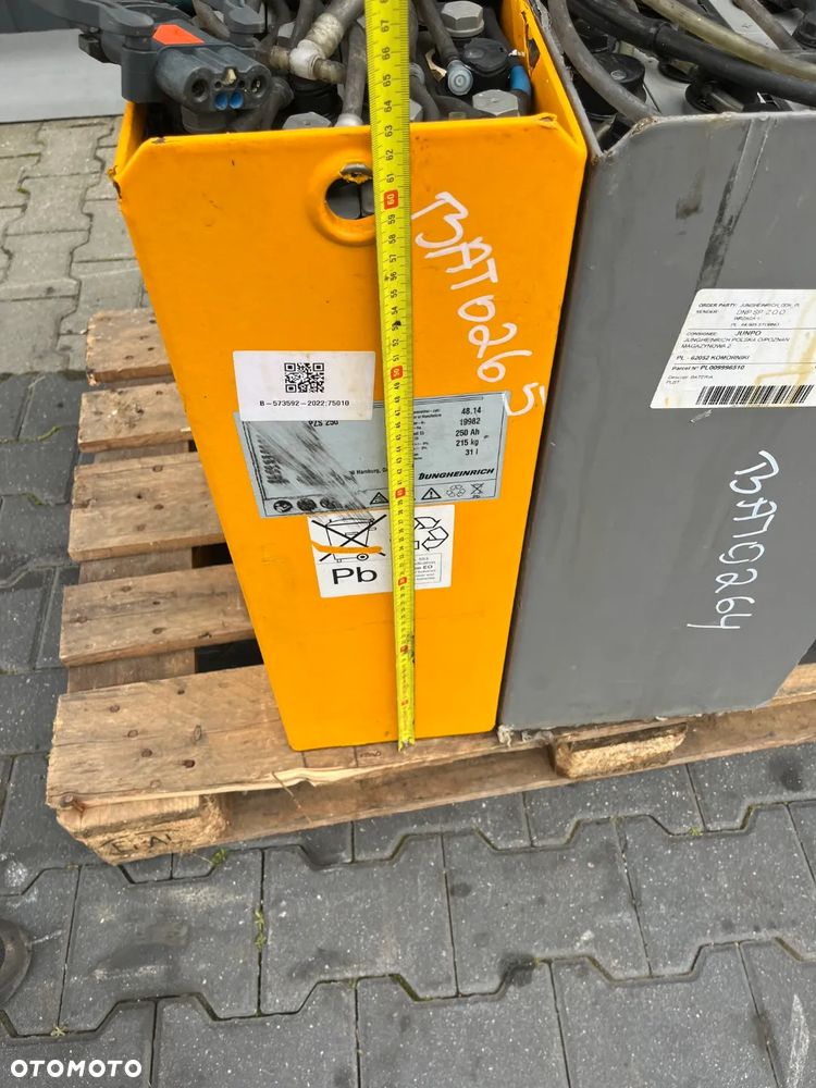Bateria do wózka widłowego Linde Jungheinrich Still 24 V 250 Ah ID BAT0265 - 8
