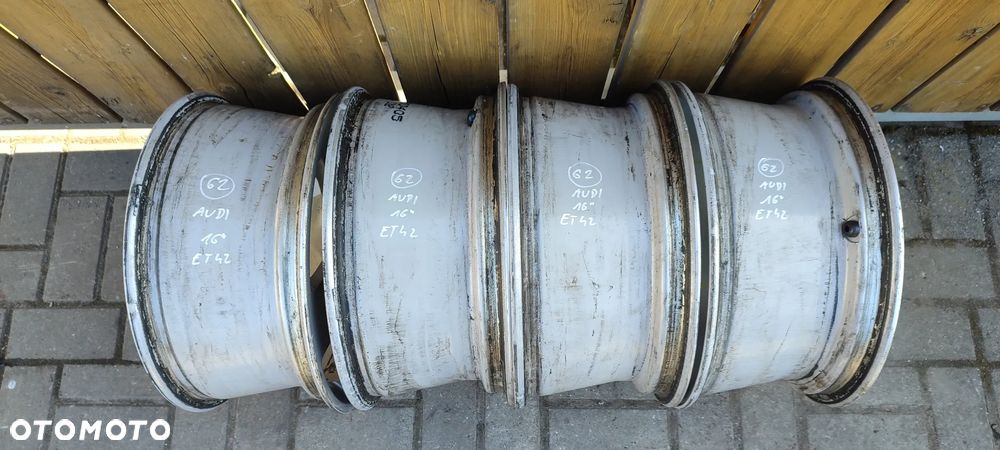 FELGI 5x112 7Jx16 CALI ET42 8E0601025B AUDI A3 A4 A6 KOMPLET fi 57.1 4 SZTUKI KOMPLET - 13