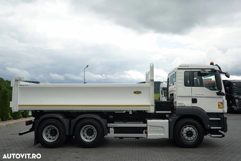 MAN TGS 26.400 / 6X4 / BASCULATOR DUBLĂ / HYDRODOLTA / AUTOMAT / EURO 6 - 13