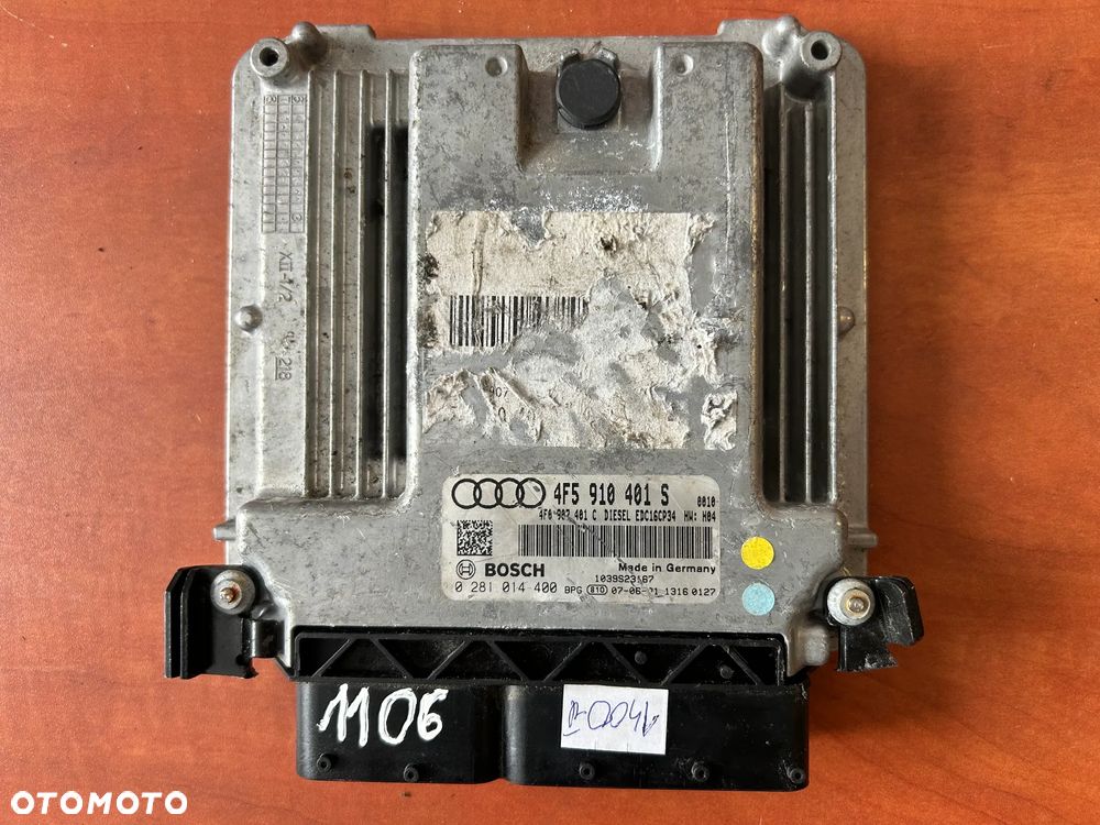 KOMPUTER STEROWNIK SILNIKA 2.7 TDI AUDI A6 C6 4F5910401S 0281014400 - 1