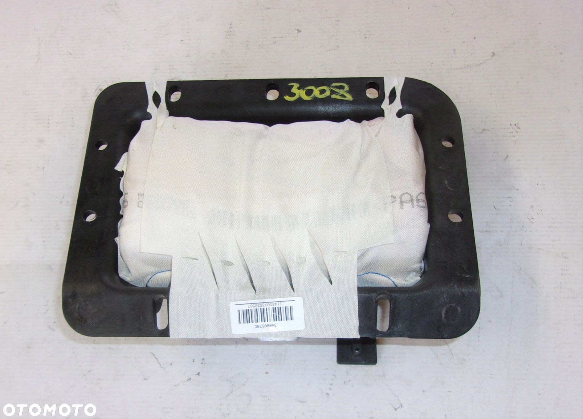 PEUGEOT 3008 I 09- PODUSZKA AIR-BAG PASAŻERA - 1