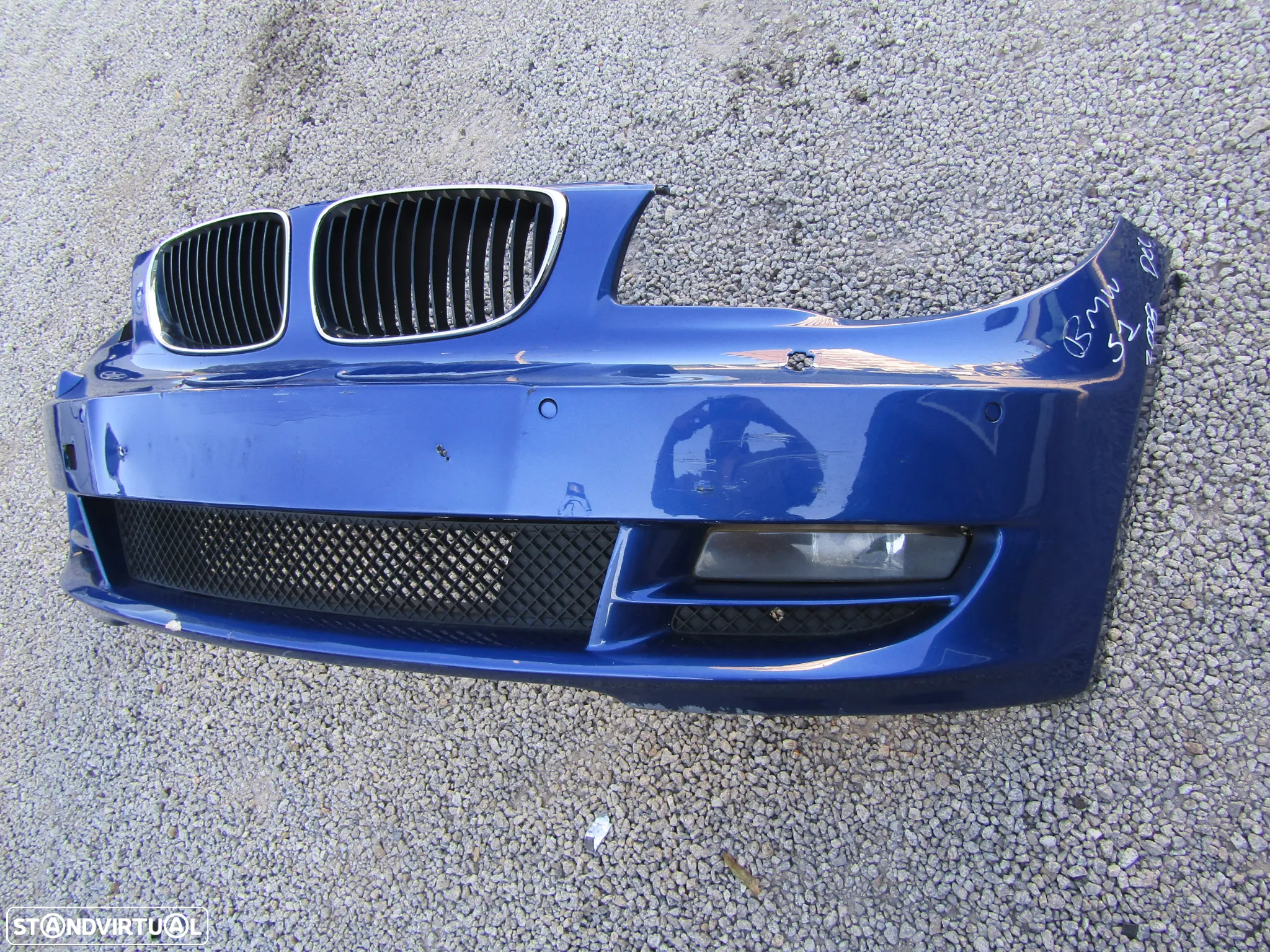 Para-choques frente BMW serie 1 ano 2005 a 2010(ver detalhes nas fotos) - 4