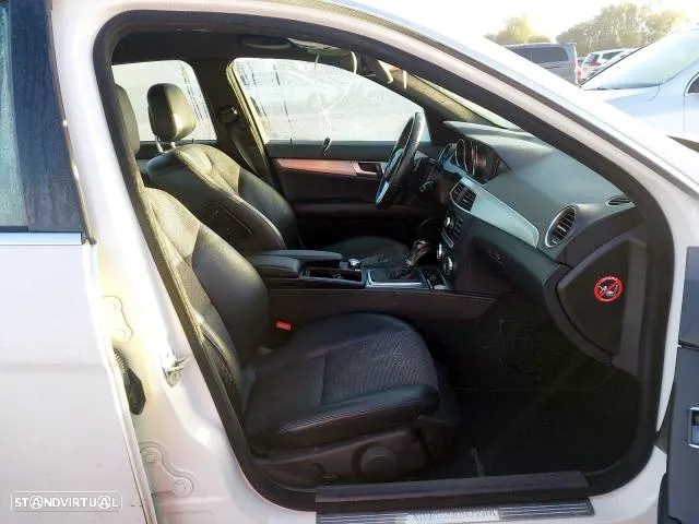 MERCEDES C220 C 220 w204 w 204 Sport CDI 170 cv 170cv OM 651 951 OM651.951 Branco - Frente Completa Parachoques Parachoque Motor Espelho Interior Jantes Caixa - 3