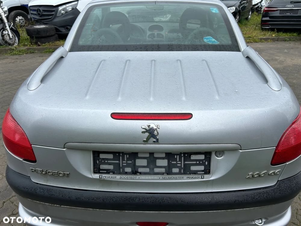 PEUGEOT 206 CC CABRIOLET KLAPA TYŁ - 1