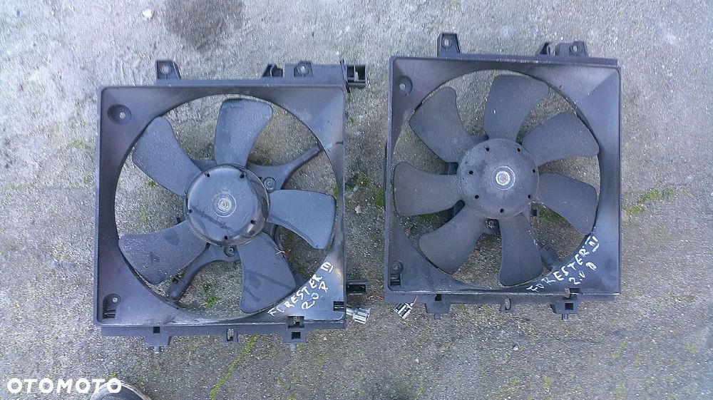 SUBARU FORESTER III 2.0D WENTYLATOR CHŁODNICY