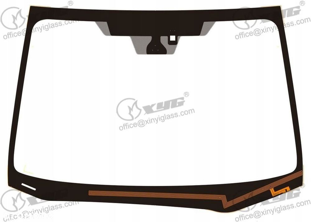 SZYBA CZOŁOWA SUBARU IMPREZA GK,GT/XV 2016- OGRZ+SEN+KAM