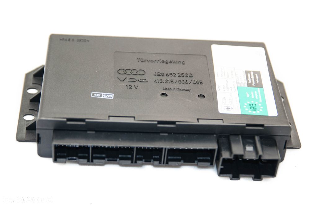 MODUŁ KOMFORTU STEROWNIK AUDI A6 C5 97- 4B0962258D ORYGINAŁ - 1