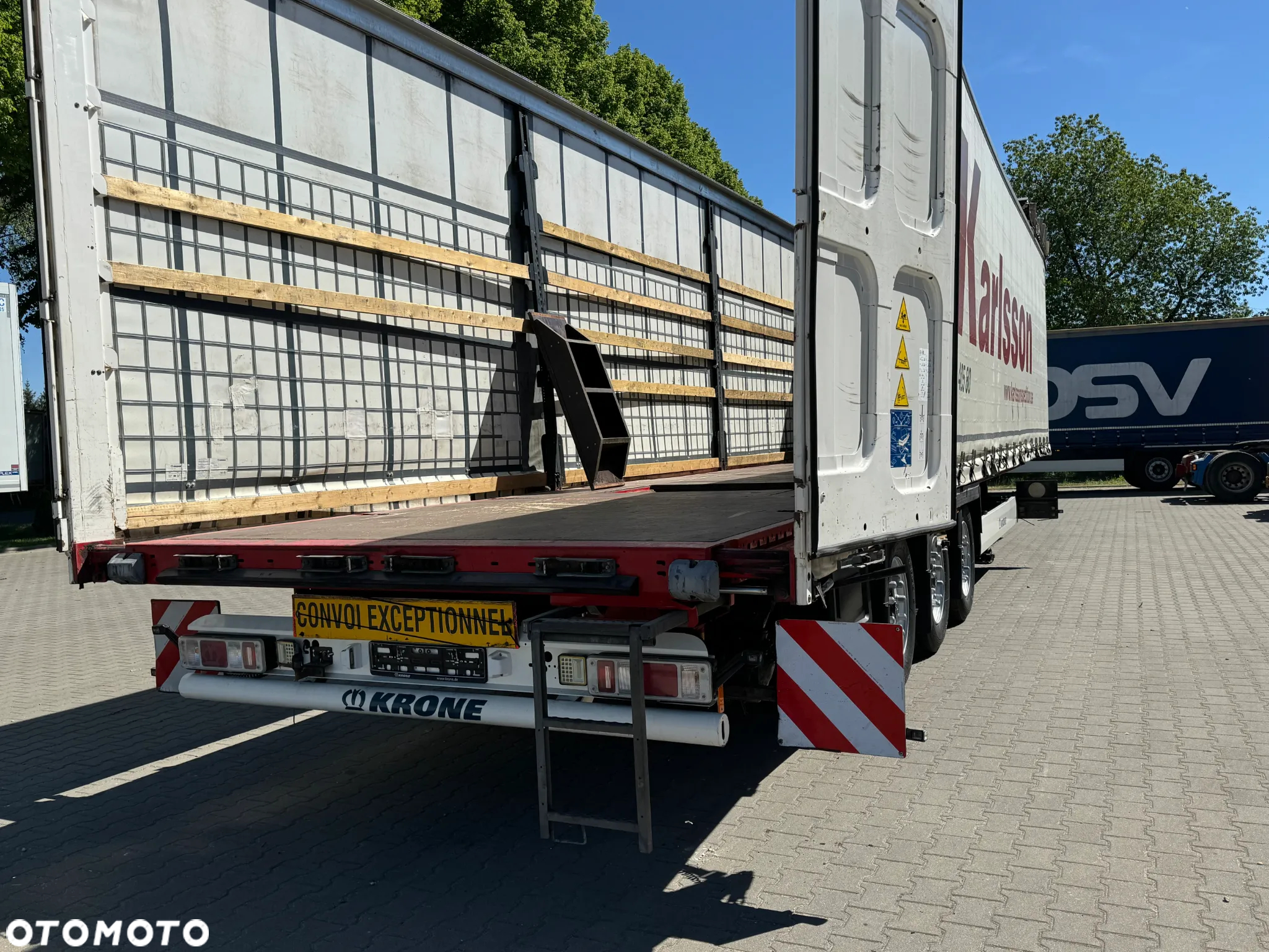 Krone Coilmulde, Rozsuwany tył, Maxi 385/55R22,5 - 38