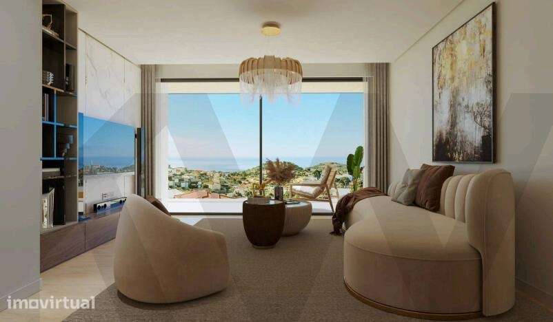 Elegância Panorâmica: Apartamento T2 no Empreendimento de Luxo "Barcel - Grande imagem: 4/22