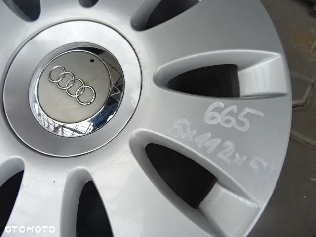 5x112x57 6,5Jx16  ET50 AUDI ORYGINAŁ - 10