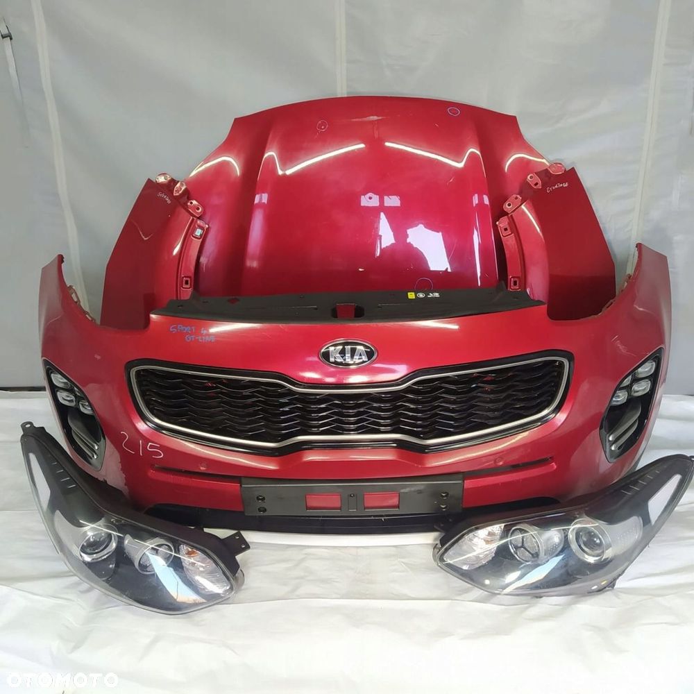 SPORTAGE IV 4 GT PRZOD MASKA ZDERZAK LAMPY BLOTNIK - 1