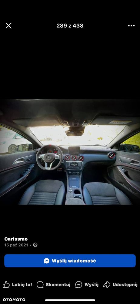 Mercedes-Benz Klasa A 250 (BlueEFFICIENCY) 7G-DCT AMG Sport - 13
