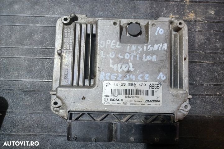 Calculator motor ECU 55590420 - 2.0 CDTI 55590420 - 2.0 CDTI Opel Ins - 1