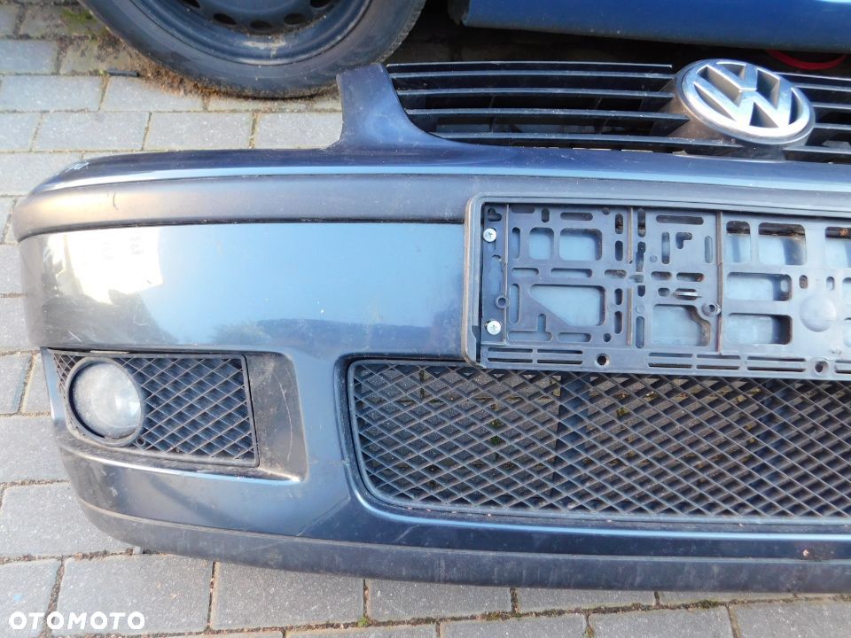 zderzak przedni przód VW POLO 6N2 lift 99-01 LC7U kompletny - 3