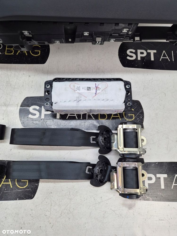 SEAT EL BORN DESKA ROZDZIELCZA KONSOLA KOKPIT PULPIT PODUSZKI AIRBAG AIR BAG PASY KIT SET - 6