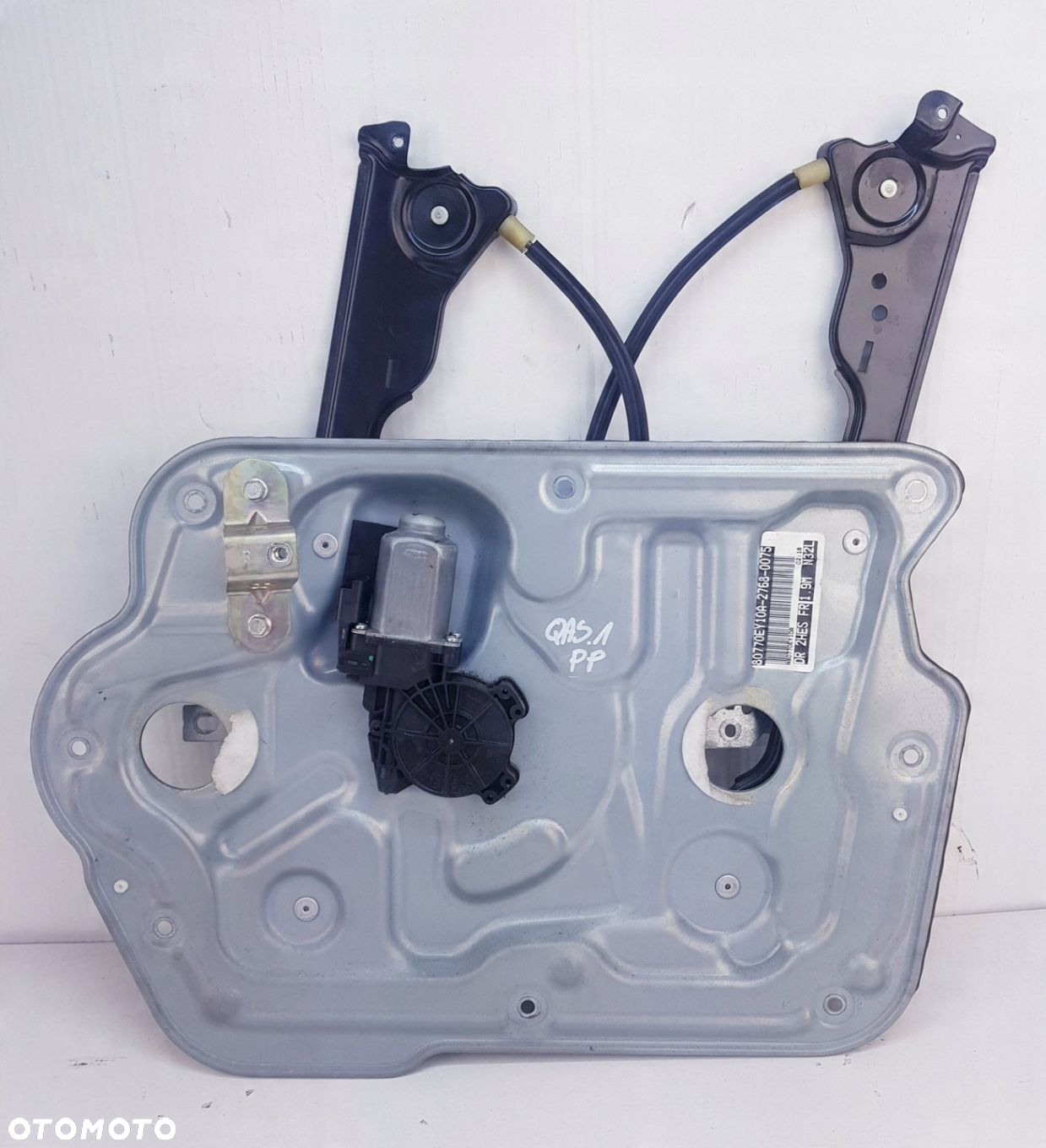 NISSAN QASHQAI I PODNOŚNIK SZYBY PRAWY PRZÓD ORYG - 2