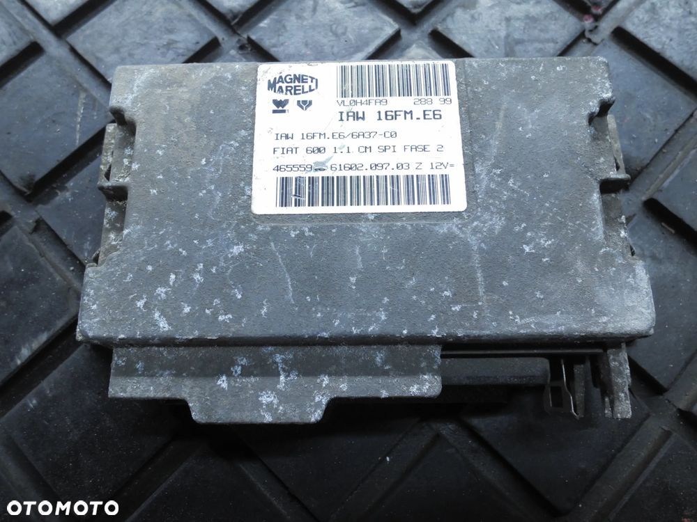 KOMPUTER SILNIKA FIAT SEICENTO 1.1 IAW16FME6 46555916 POSIADAM 4 SZT - 1