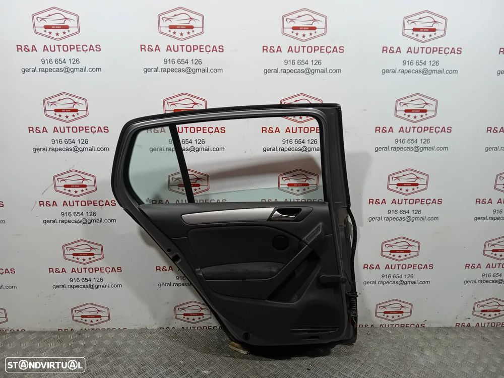 Porta Trás traseira Esquerda VW Golf VI 6 Original - 6