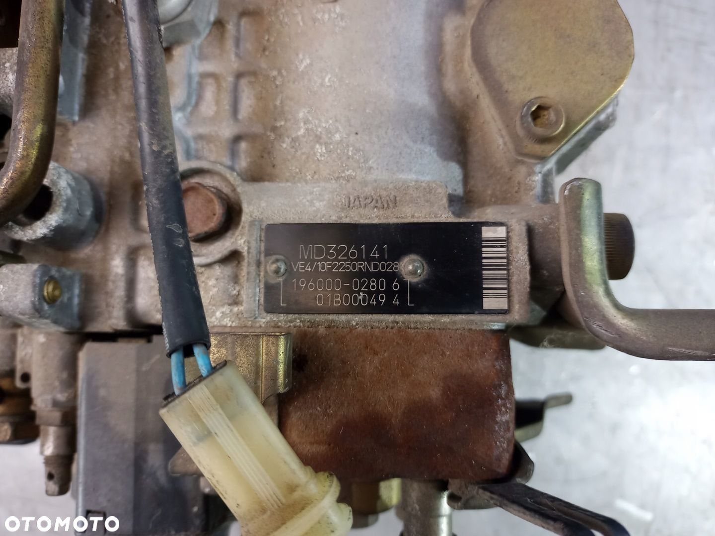 POMPA WTRYSKOWA MD326141 196000-02806 MITSUBISHI SPACE WAGON III 2.0TD - 5