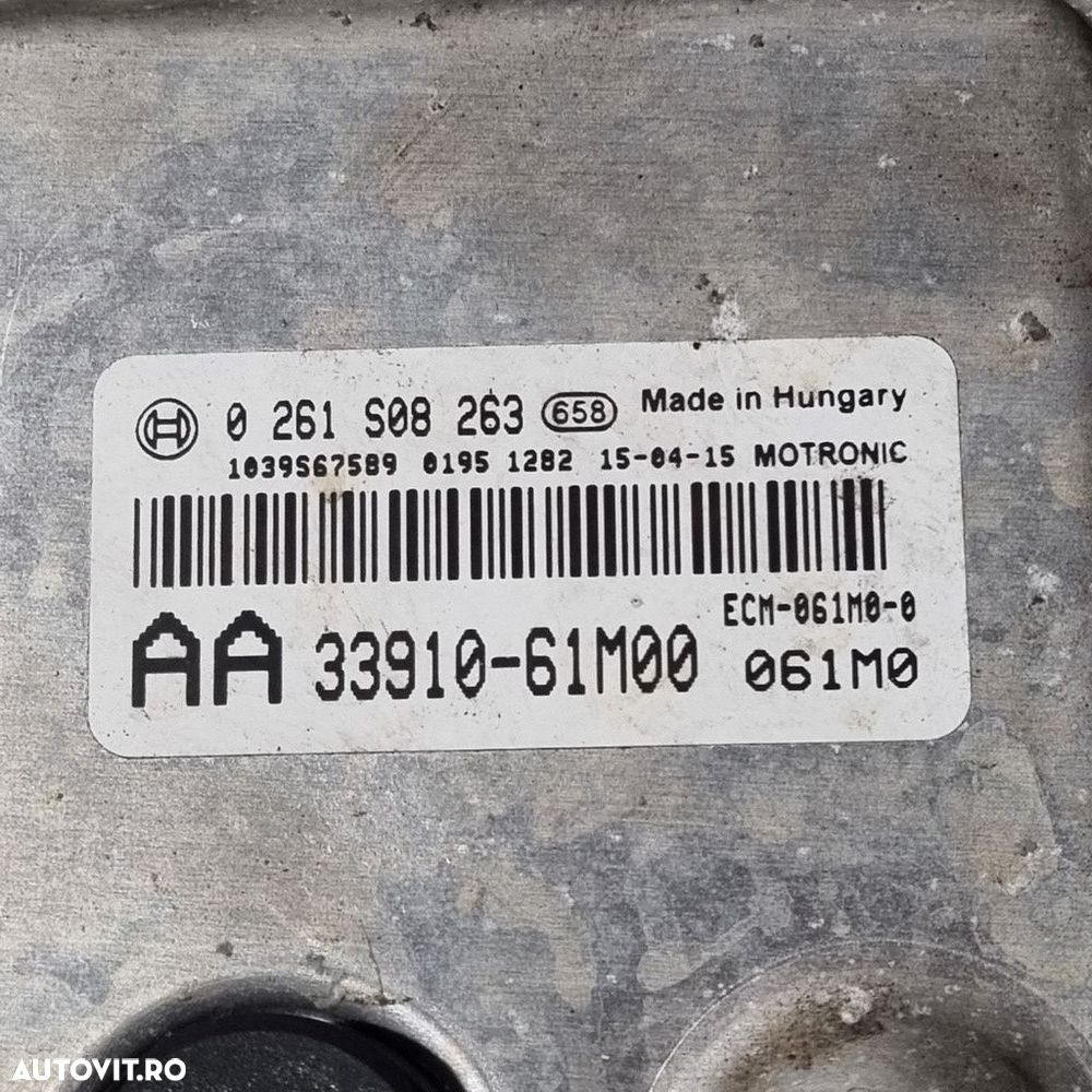 Calculator motor Suzuki SX4 S - Cross II 1.6 B 2013 - 2016 120CP Manuala M16A Euro5 ... - 1