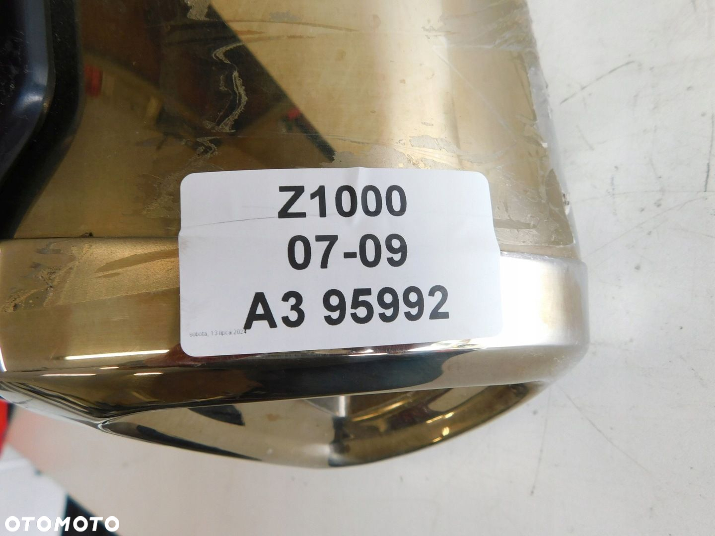 KAWASAKI Z1000 07-09 TŁUMIK WYDECH PRAWY - 6