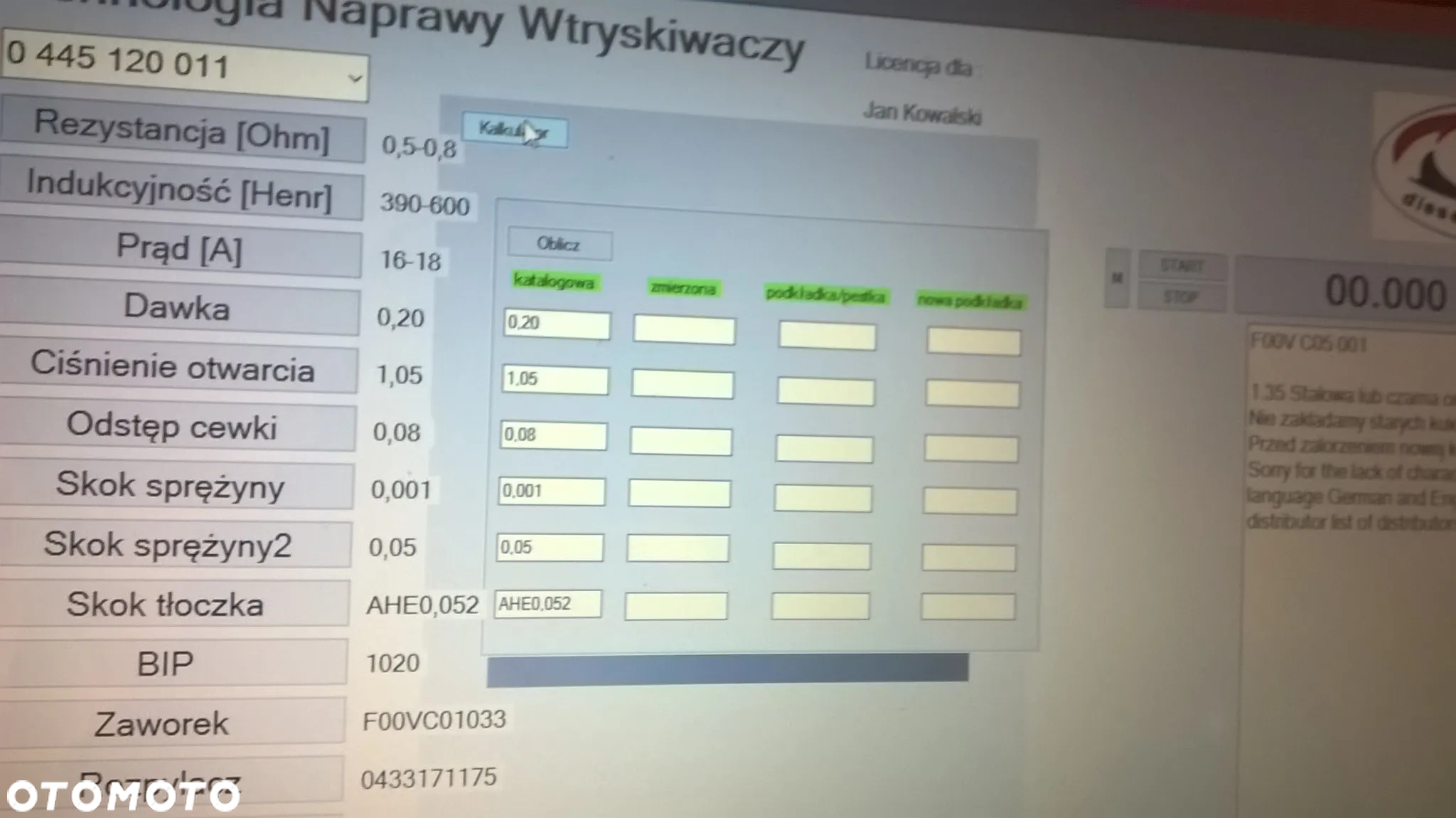 Eps 205 Bosch tester 49.000 pln brutto + 3 Etap KrugerQ narzędzia wyposażenie - 39