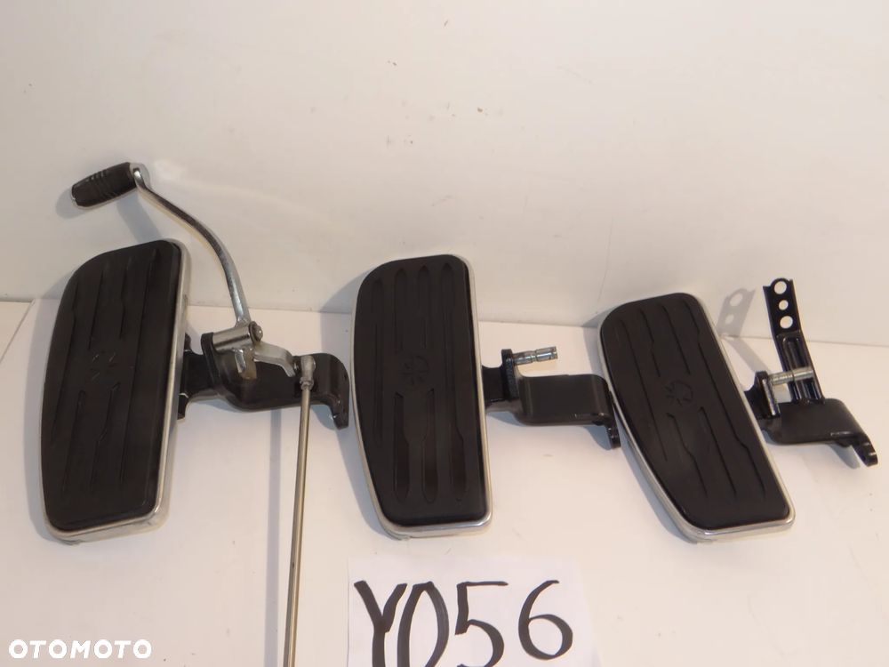 YAMAHA XVS 1300 MIDNIGHT STAR PODEST PODUÓŻEK STOPKA SET PODŁOGA LEWY Y056 - 1