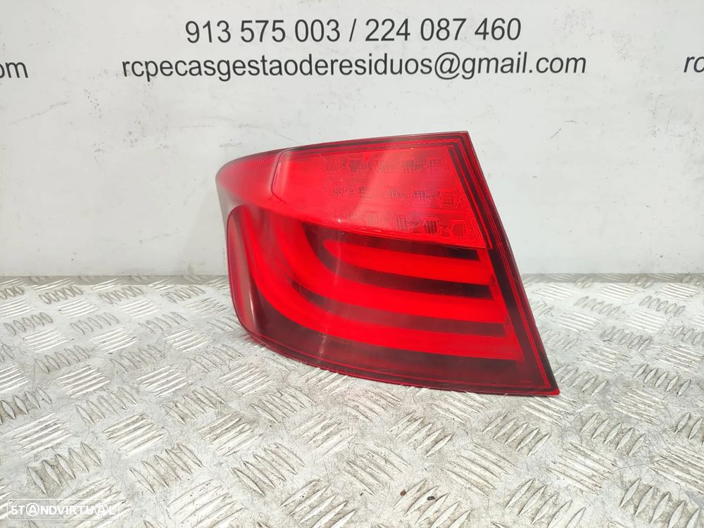 Farolins traseiros trás direito esquerdo LED BMW Serie 5 F10 Sedan Carro Pré LCI de 2009 a 2013 - 11