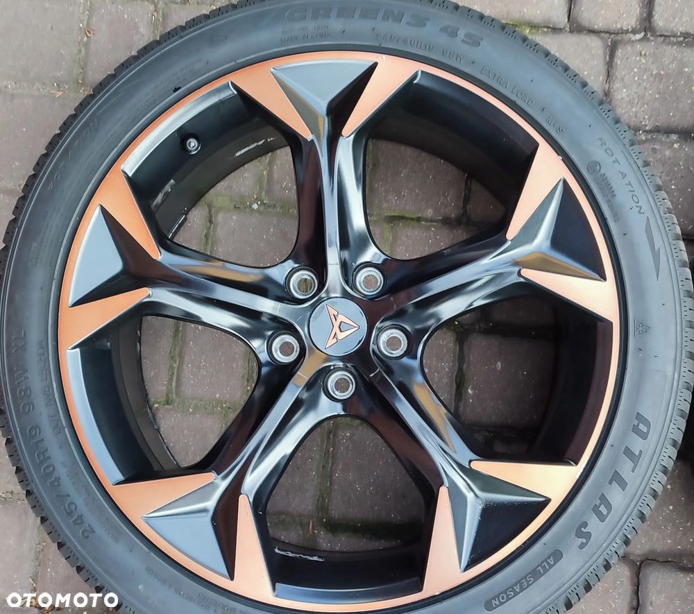 Koła Całoroczne Felgi Aluminiowe Oryg. Cupra Formentor 19 Cali 245/40/19 2025r 4 x 7,5mm Starogard Gdański - Wysyłka - 5
