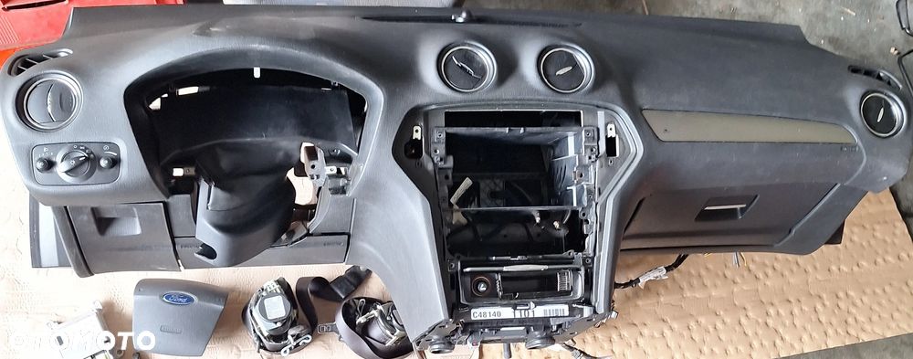 KONSOLA,AIRBAG,PASY,SENSOR -FORD MONDEO MK IV  2008 ROK/ EUROPA - 1