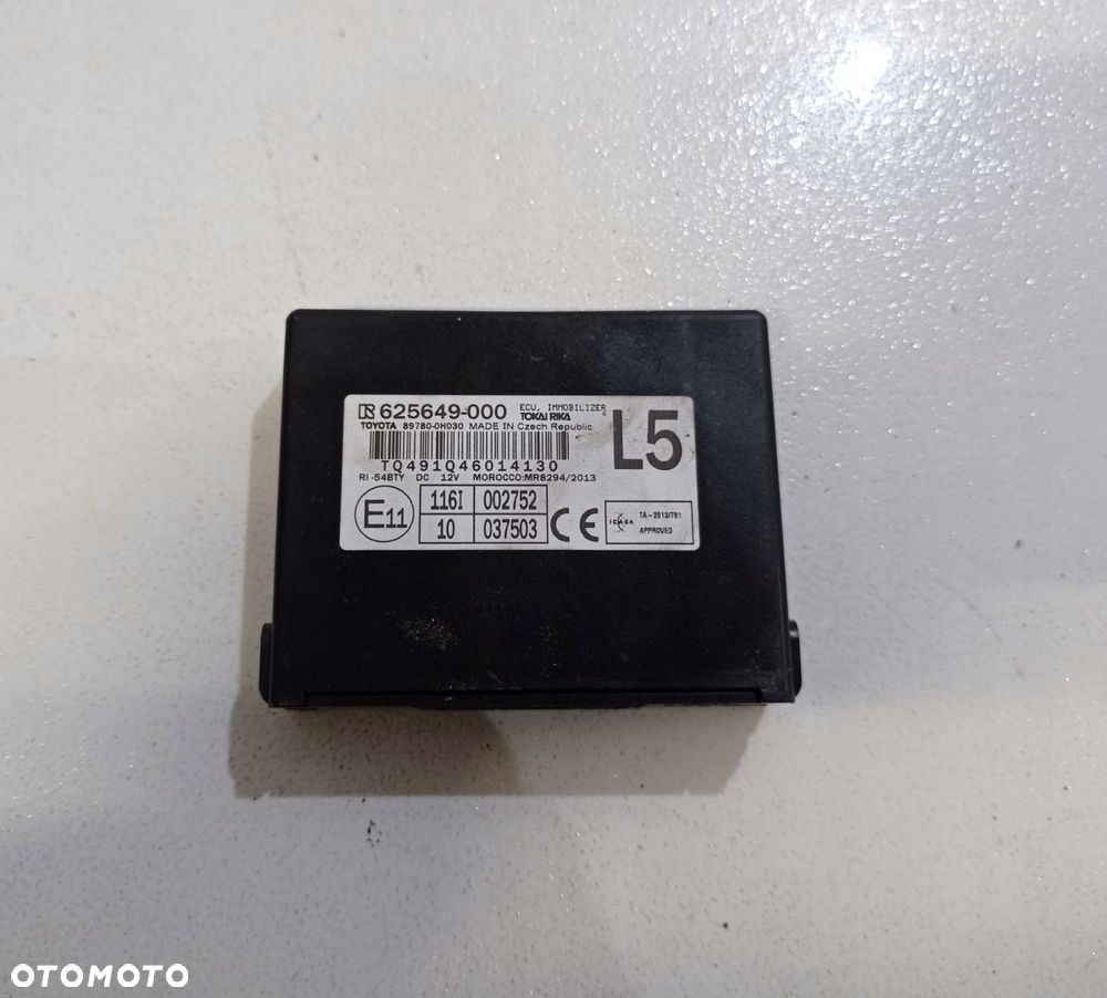 CITROEN C1 II IMMOBILIZER MODUŁ 625649-000 - 1