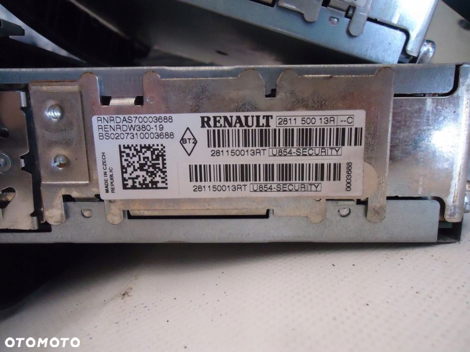 RADIO ODTWARZACZ CD RENAULT LAGUNA III 3 281150013 - 3