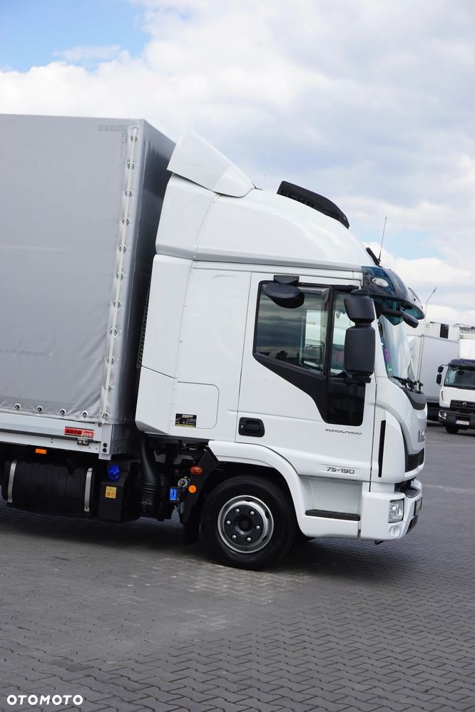Iveco EUROCARGO / 75 - 190 / ACC / E 6 / BURTO-PLANDEKA / 16 PALET - 29