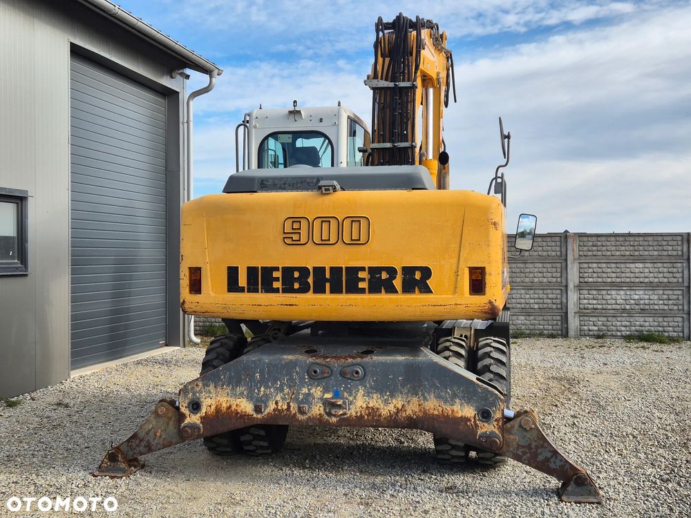Liebherr A900 C PŁUG I PODPORY Z NIEMIEC SUPER STAN / 314 / 316 / 904 / 914 / 916 / 918 / 920 - 8