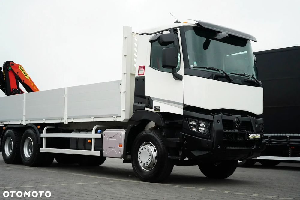 Renault C 380 / 6 X 4 / SKRZYNIOWY + HDS / PALFINGER PK 18002 / PILOT / ROTATOR - 36