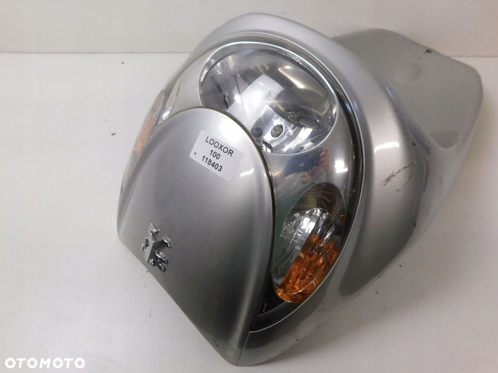 PEUGEOT LOOXOR 100 2T CZACHA CZASZA  LAMPA PRZÓD - 5