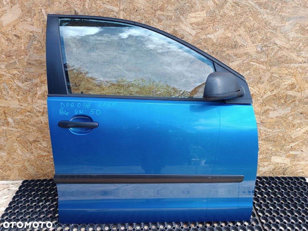 VW POLO 9N 5D LA5M DRZWI PRZÓD PRAWY PRAWE - 1