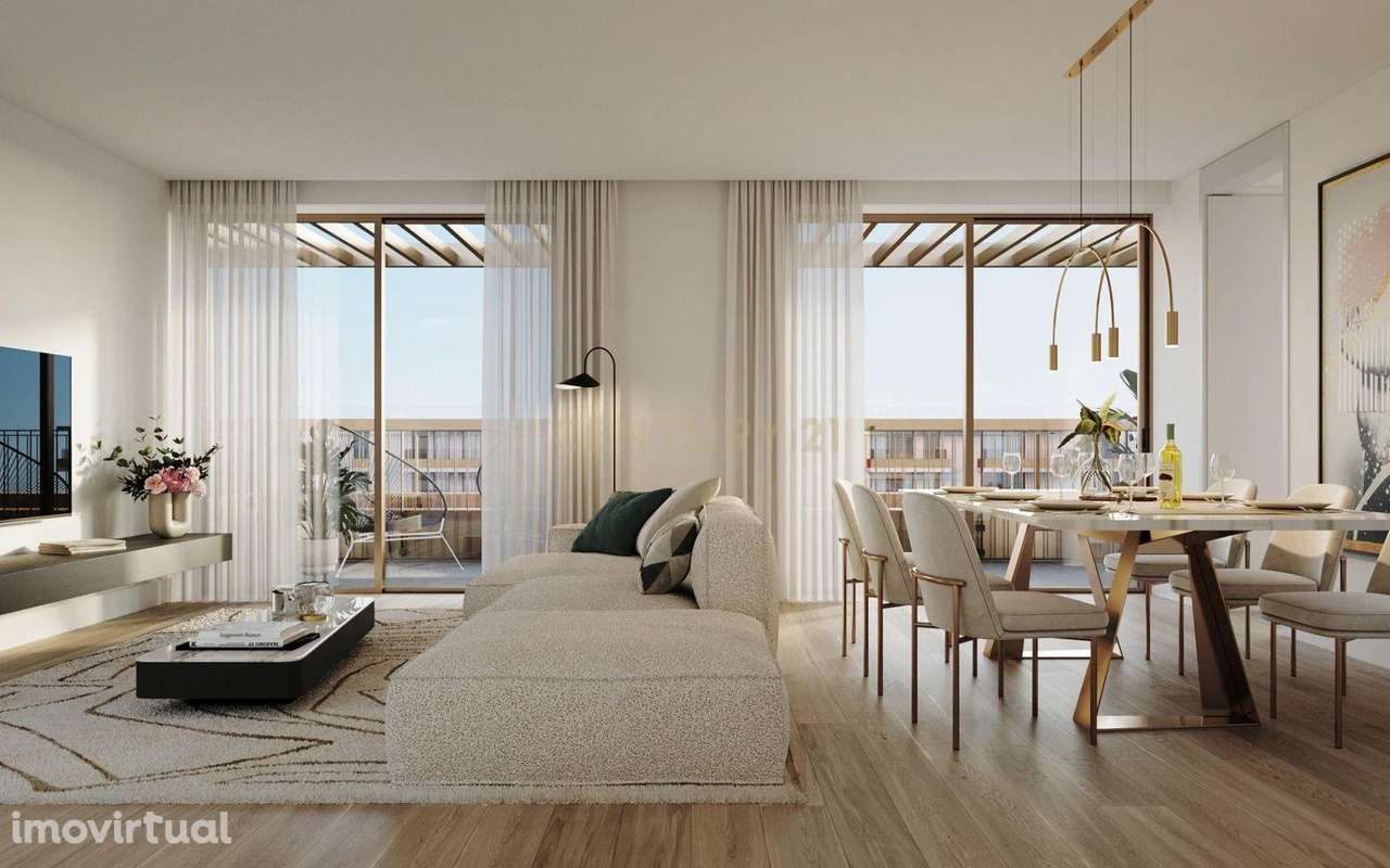 Apartamento T3 com varanda e vista Rio | Empreendimento Vila Rio, Edif - Grande imagem: 3/12