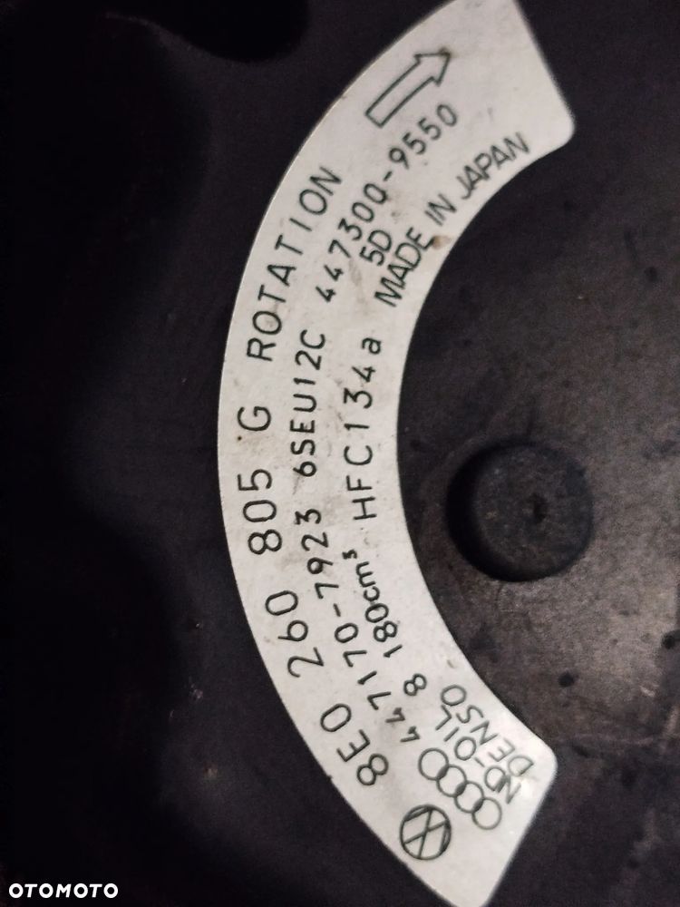 Audi A4 B6 2.0 ALT sprężarka klimatyzacji 8E0260805G - 3