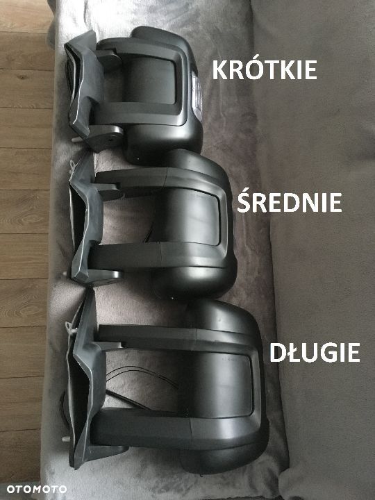 LUSTERKO FIAT DUCATO BOXER JUMPER 2006-2023 KRÓTKIE PRAWE  ELEKTRYCZNE PODGRZEWANE - 5