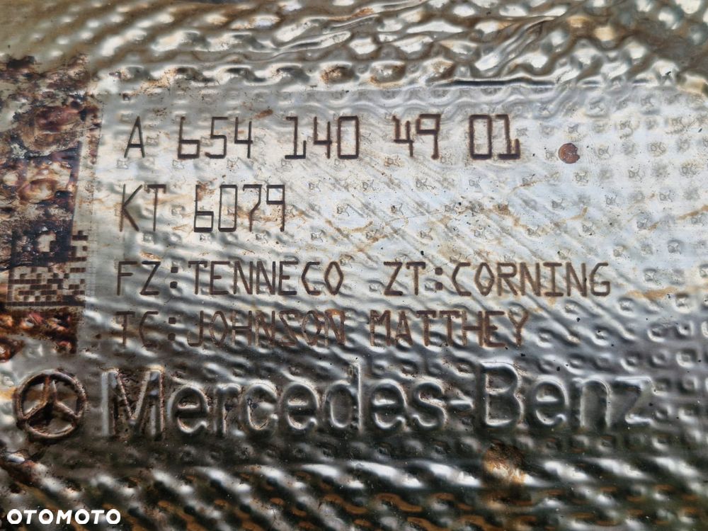 MERCEDES VITO W447 KATALIZATOR DPF A6541404901 - 2