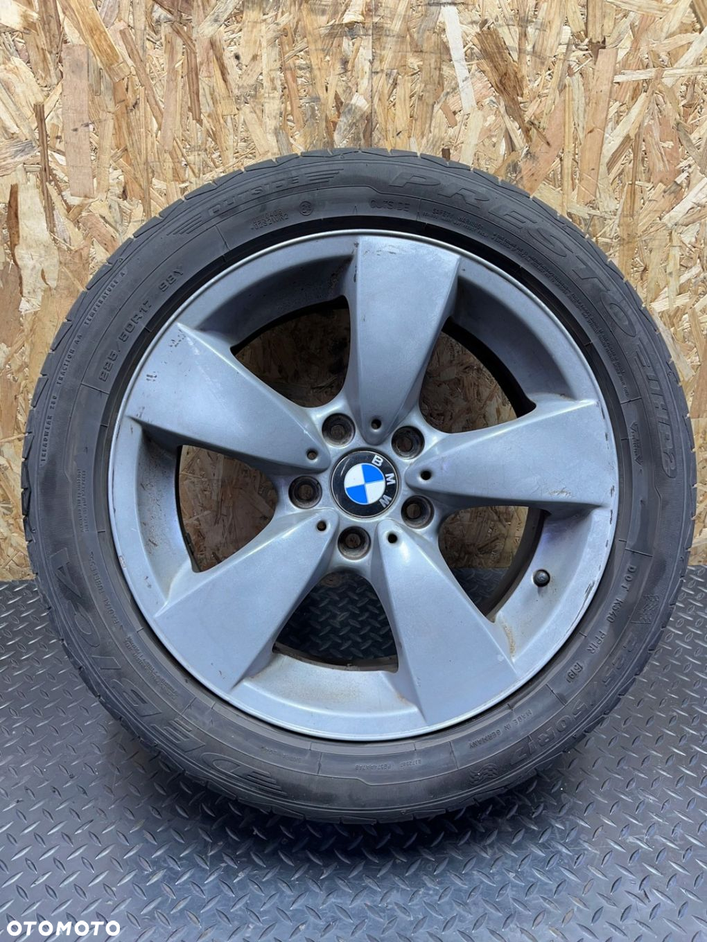 FELGI ALUMINIOWE 4X BMW OE 7.5x17 5x120 ET20 STYLING 138 OE 6762001 - 11