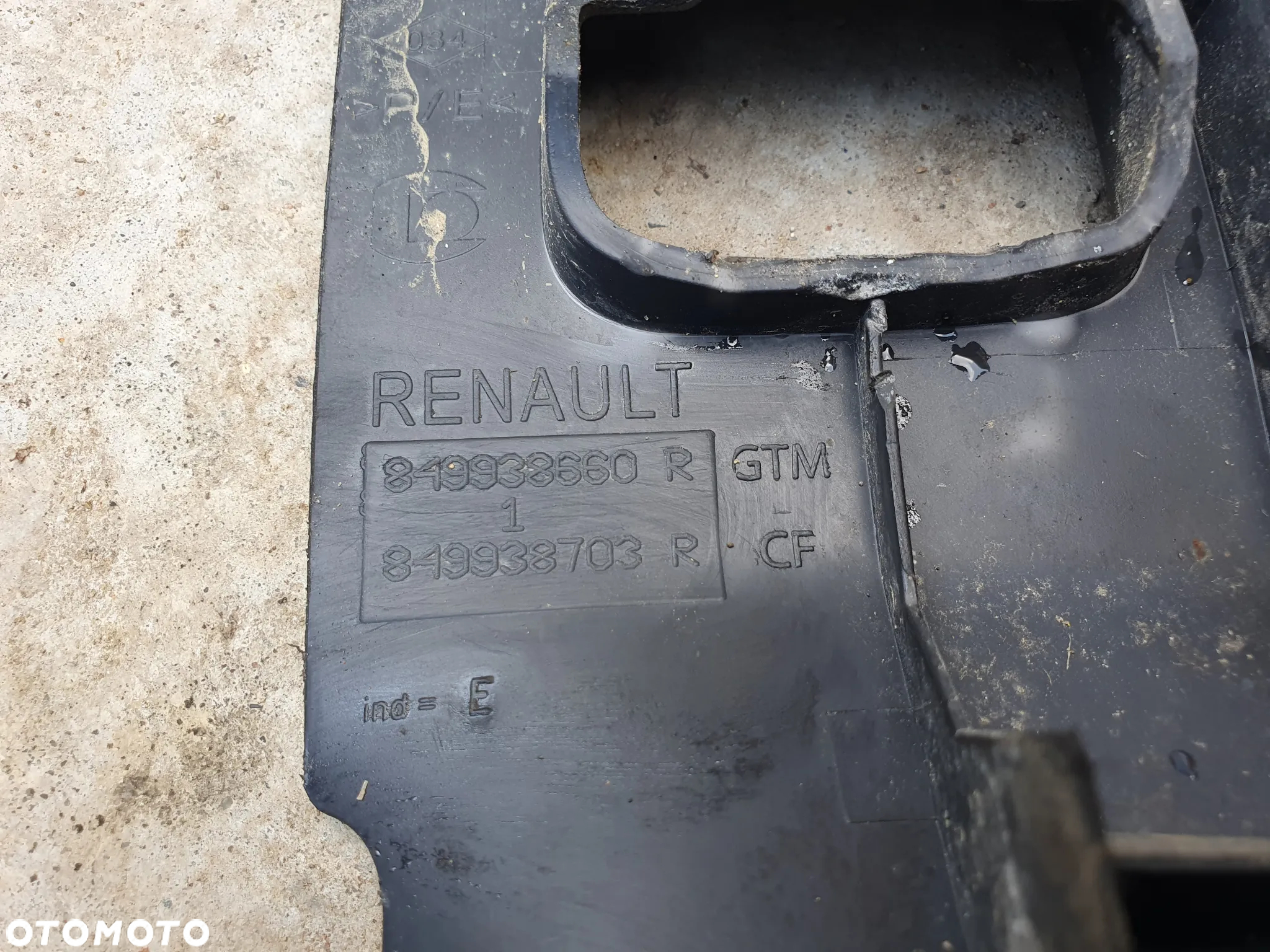 MERCEDES CITAN W415 KANGOO LISTWA OSŁONA PROGU BAGAŻNIKA 849938660R - 6